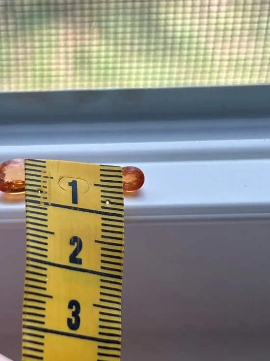 Set of 3 Orange Garnet Gemstones – Oval Faceted Hessonite Garnet Lot Warm Tones - Picture 13 of 15